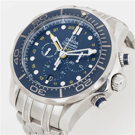 omega seamaster diver 300m co-axial gmt chronograph|omega seamaster 300m diver review.